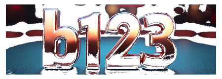 b123 logo